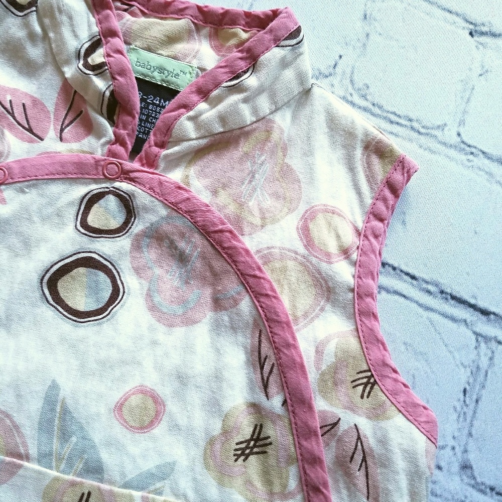 Babystyle Pink Dress Girls Sz 18-24mos - Picture 3 of 8